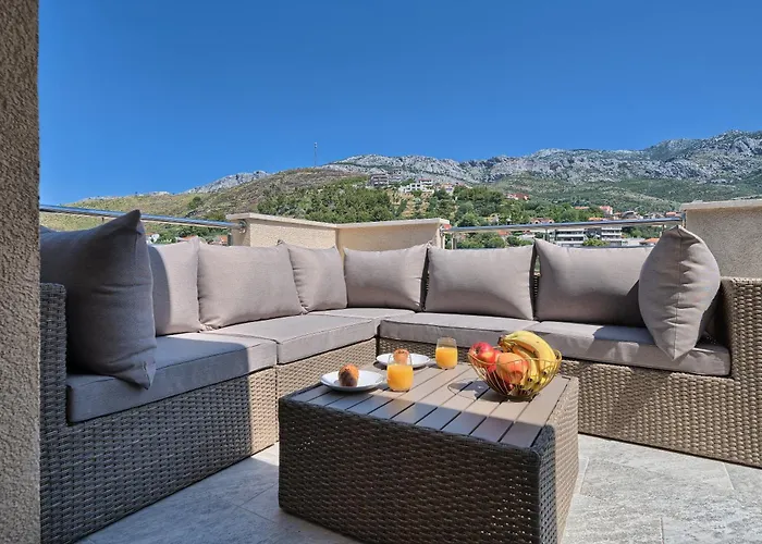 Apartament Relax Penthouse Private Jacuzzi Split Area Žrnovnica